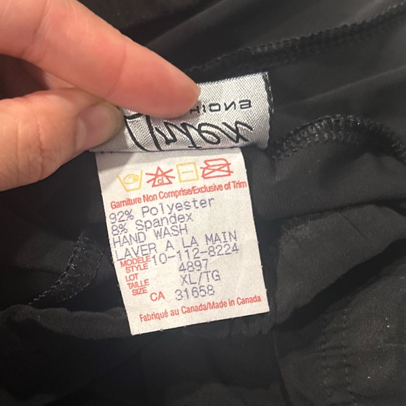 Artex Fashions Vintage Black Ruffle Skirt XL - Picture 3 of 6